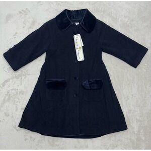 Brand new Florence eiseman navy blue peacoat size 5